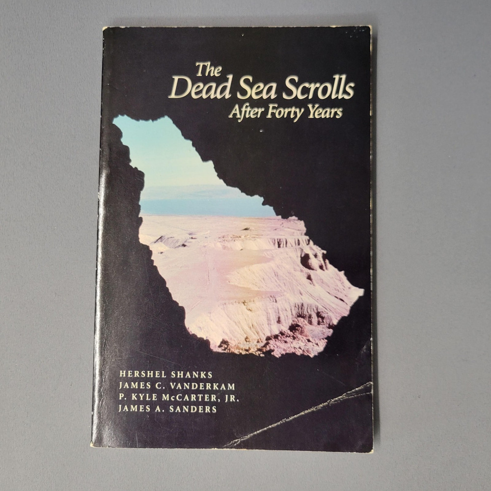 The Dead Sea Scrolls After Forty Years Hershel Shanks Archaeology Softcover 1992